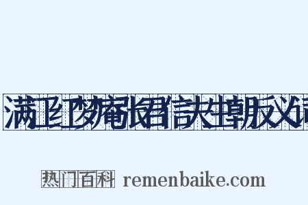 满江红梦庵张君信夫生朝反义词是什么意思的图片